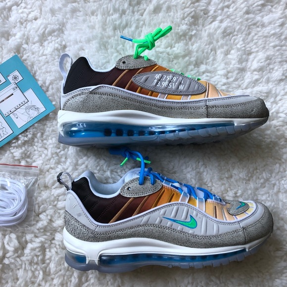 Nike Shoes Air Max 98 On Air Nyc To La Mezcla Sz 85 Poshmark